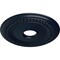Ekena Millwork Classic Ceiling Medallion (Fits Canopies up to 12 3/4"), 18 5/8"OD 4"ID x 1 1/8"P, Midnight Dream CM19CLMDF - alternate 5